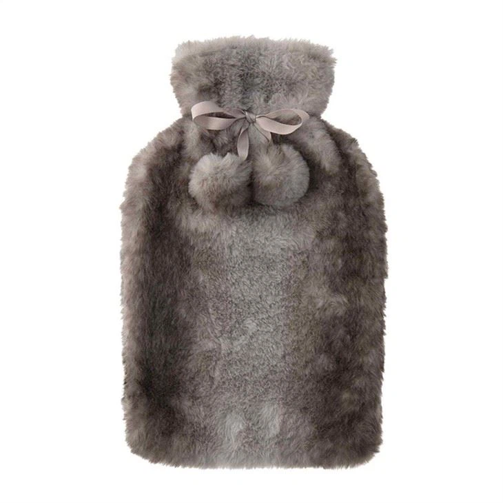 Bs Rubber Hot Water Bag With fur Cover