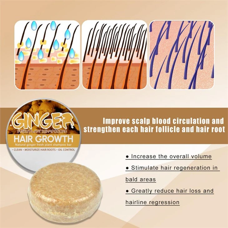 Ginger Hair Growth Soap