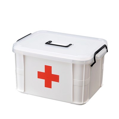 Cutie organizatoare de prim ajutor pentru medicamente