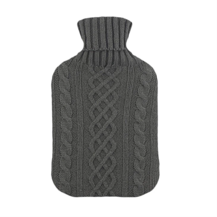 rubber hot water bottle cover custom